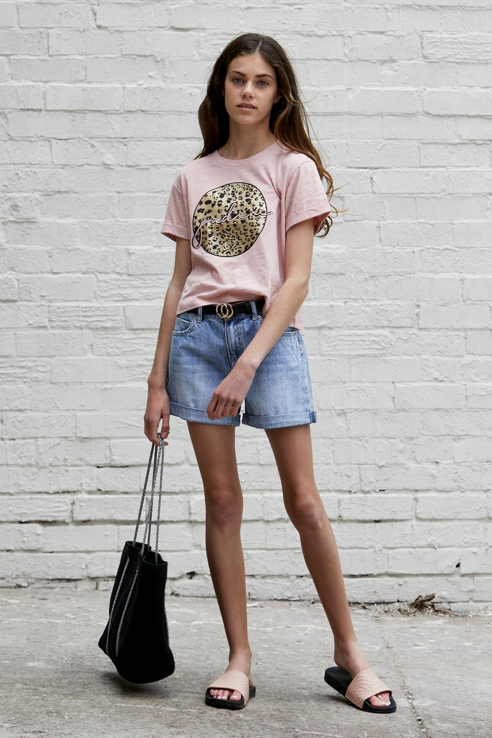 [TEST] Kids J'adore Cropped Tee