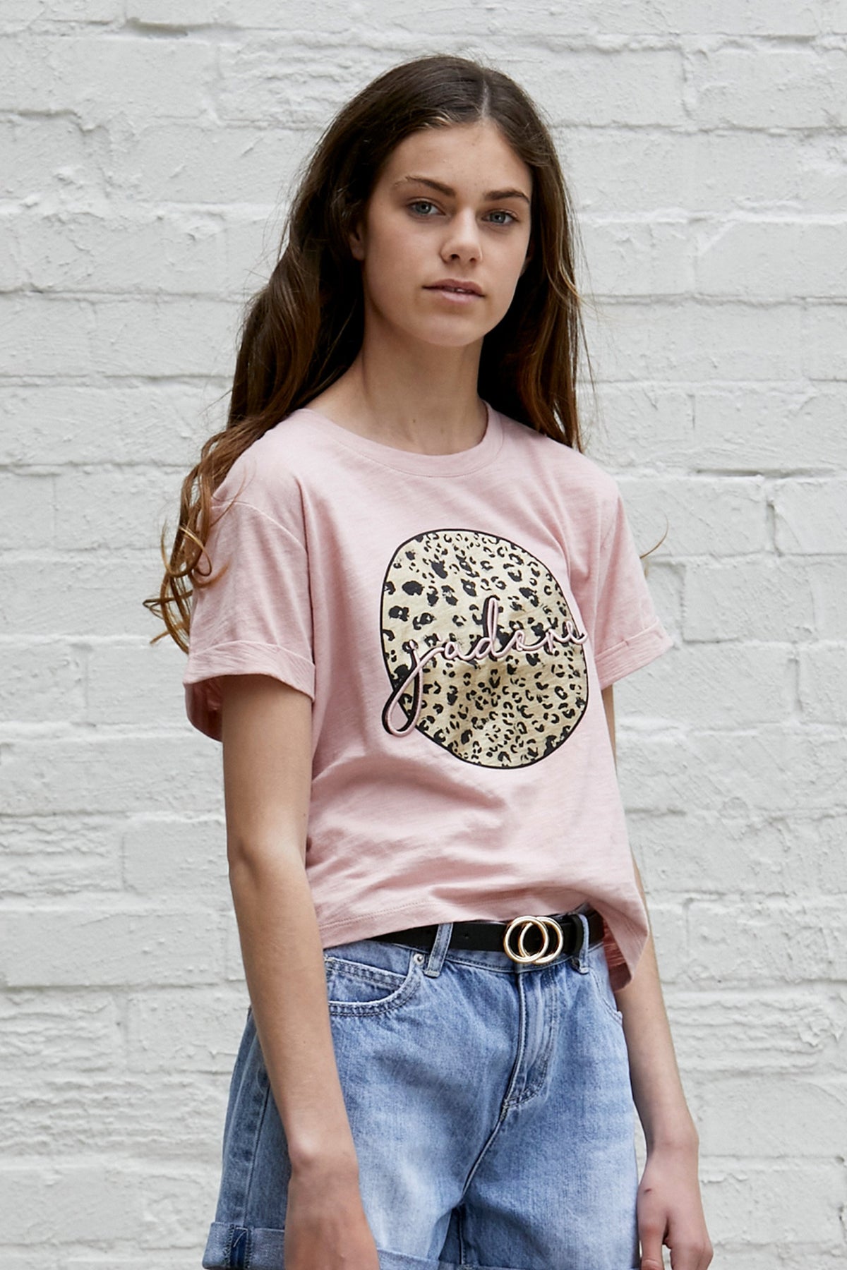 [TEST] Kids J'adore Cropped Tee