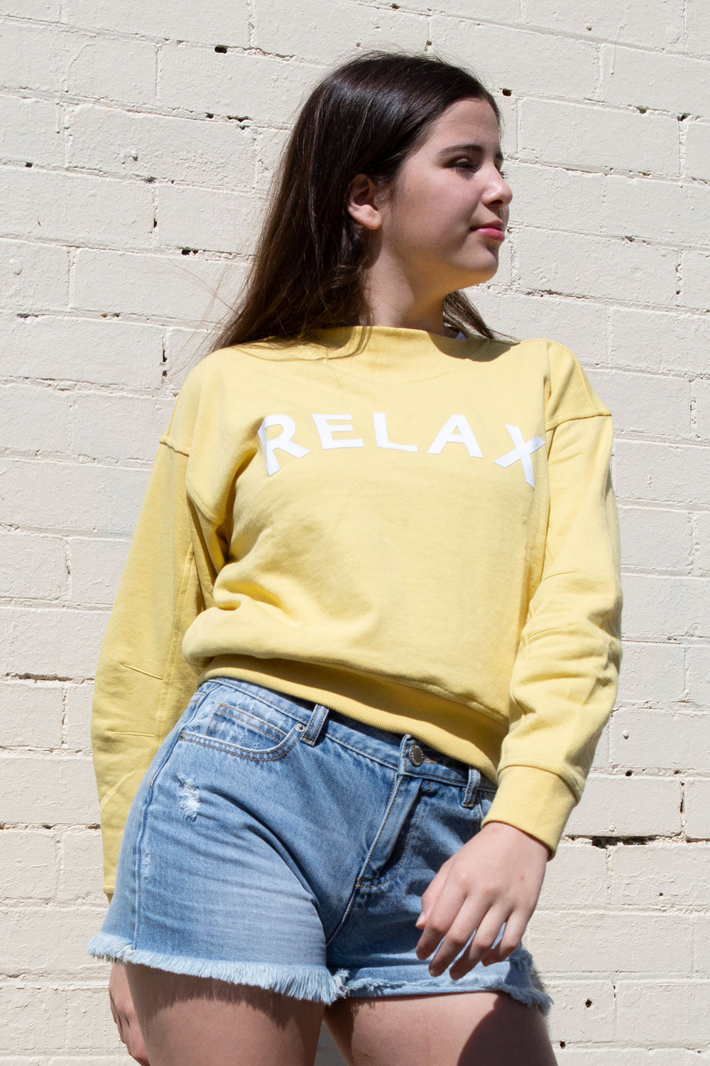 [TEST] Kids Relax Rib Neck Crew
