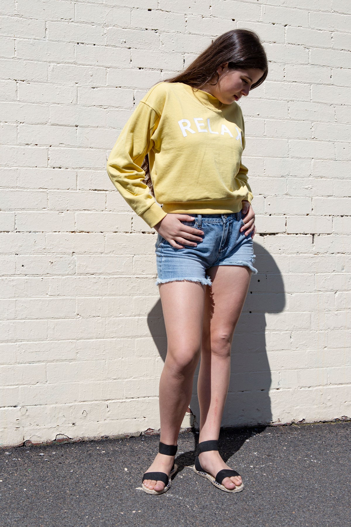 [TEST] Kids Relax Rib Neck Crew