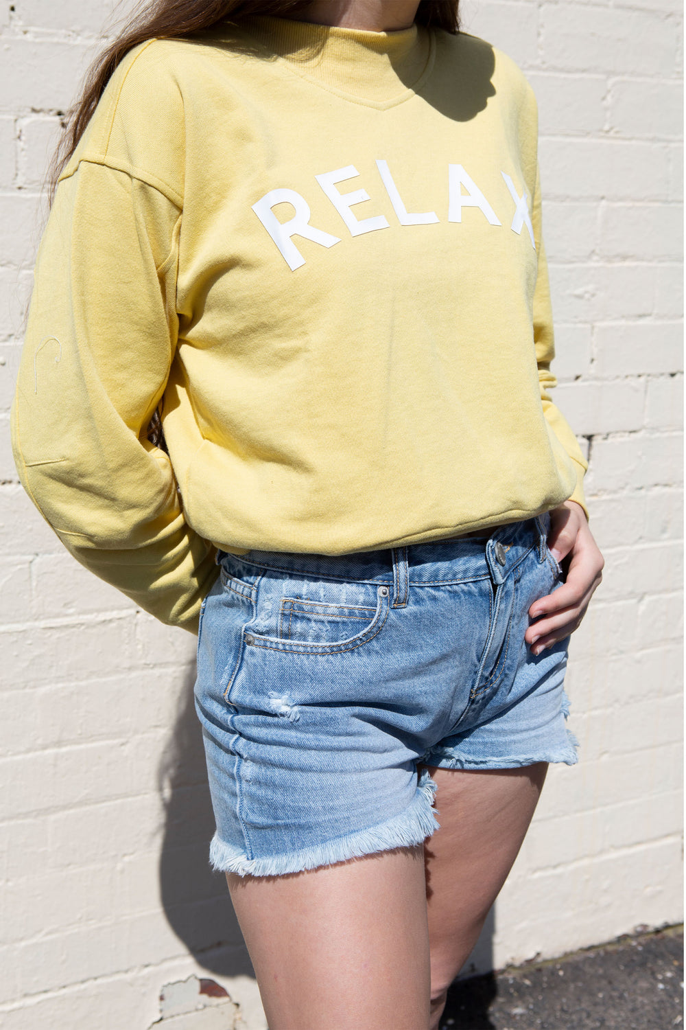 [TEST] Kids Relax Rib Neck Crew