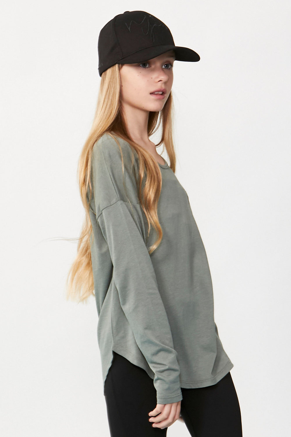 [TEST] Girls Slouch Long Sleeve Tee