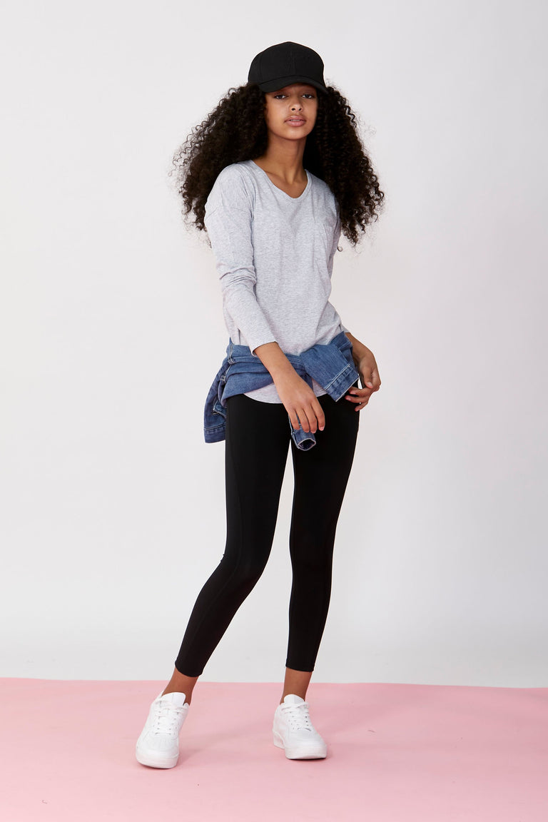 [TEST] Girls Slouch Long Sleeve Tee