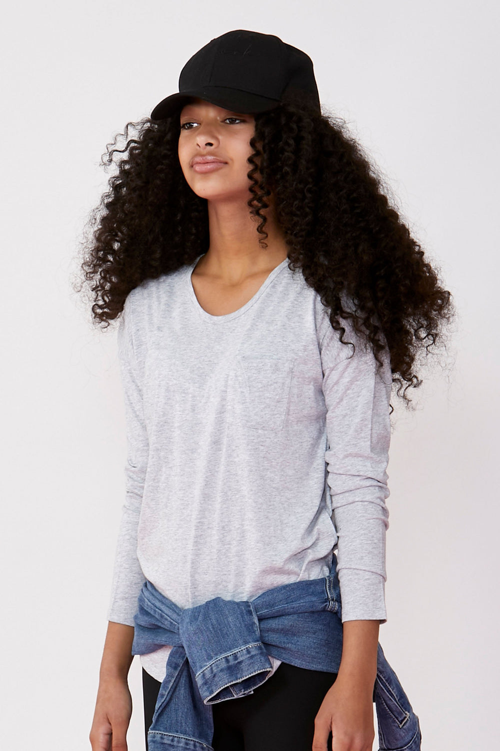 [TEST] Girls Slouch Long Sleeve Tee
