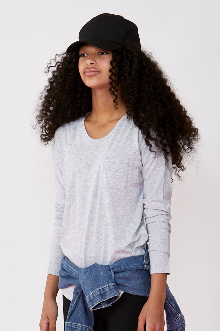 [TEST] Girls Slouch Long Sleeve Tee