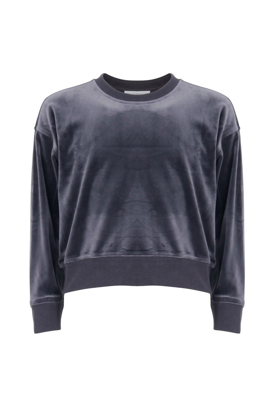 [TEST] Girls Velour Cropped Crew
