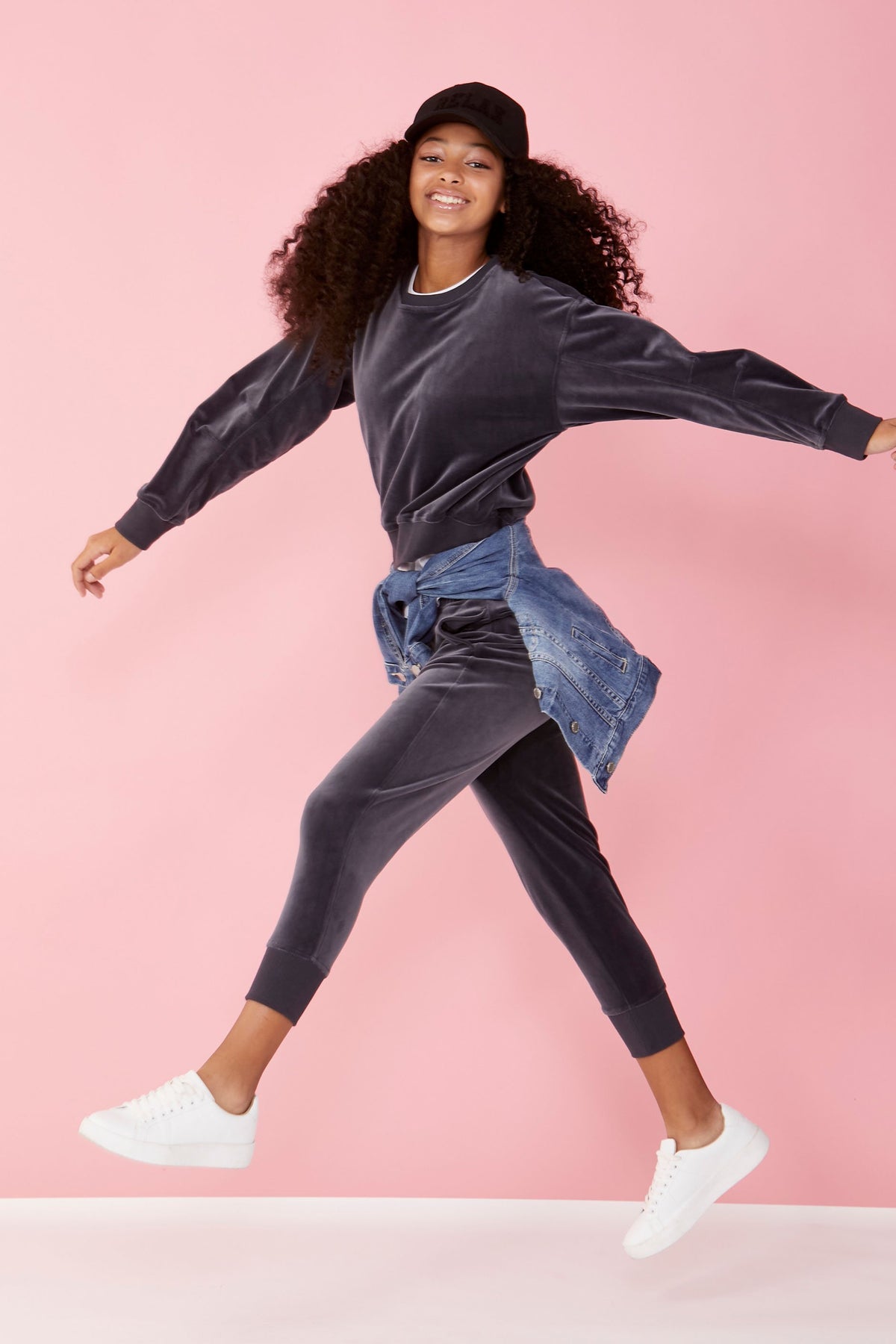[TEST] Girls Velour Trackpant