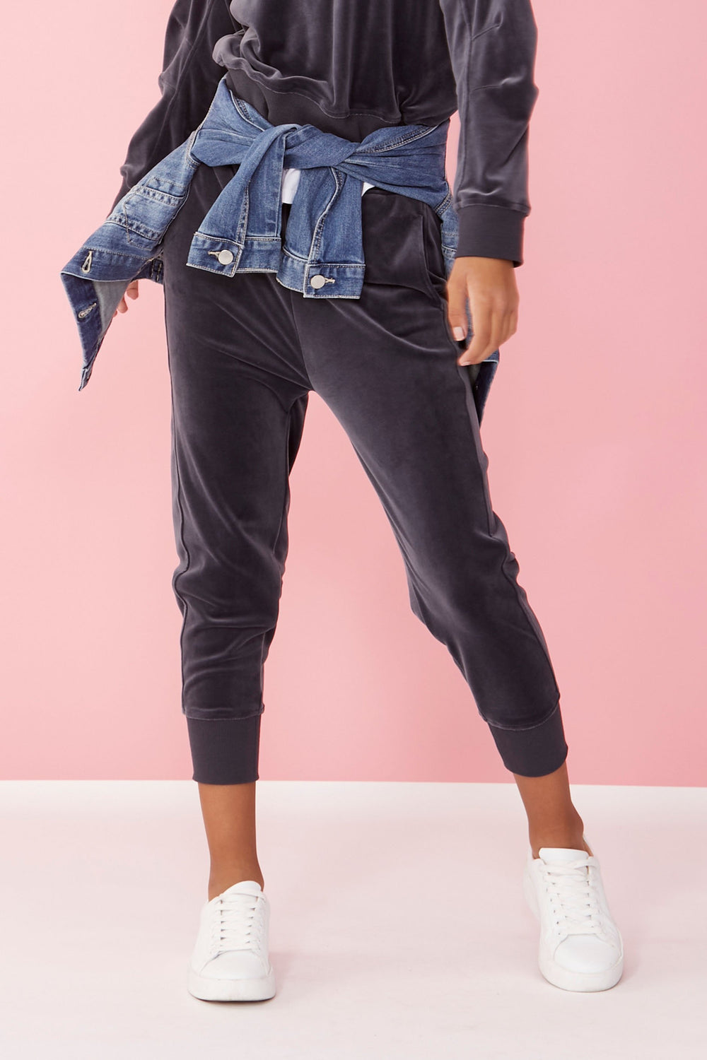 [TEST] Girls Velour Trackpant