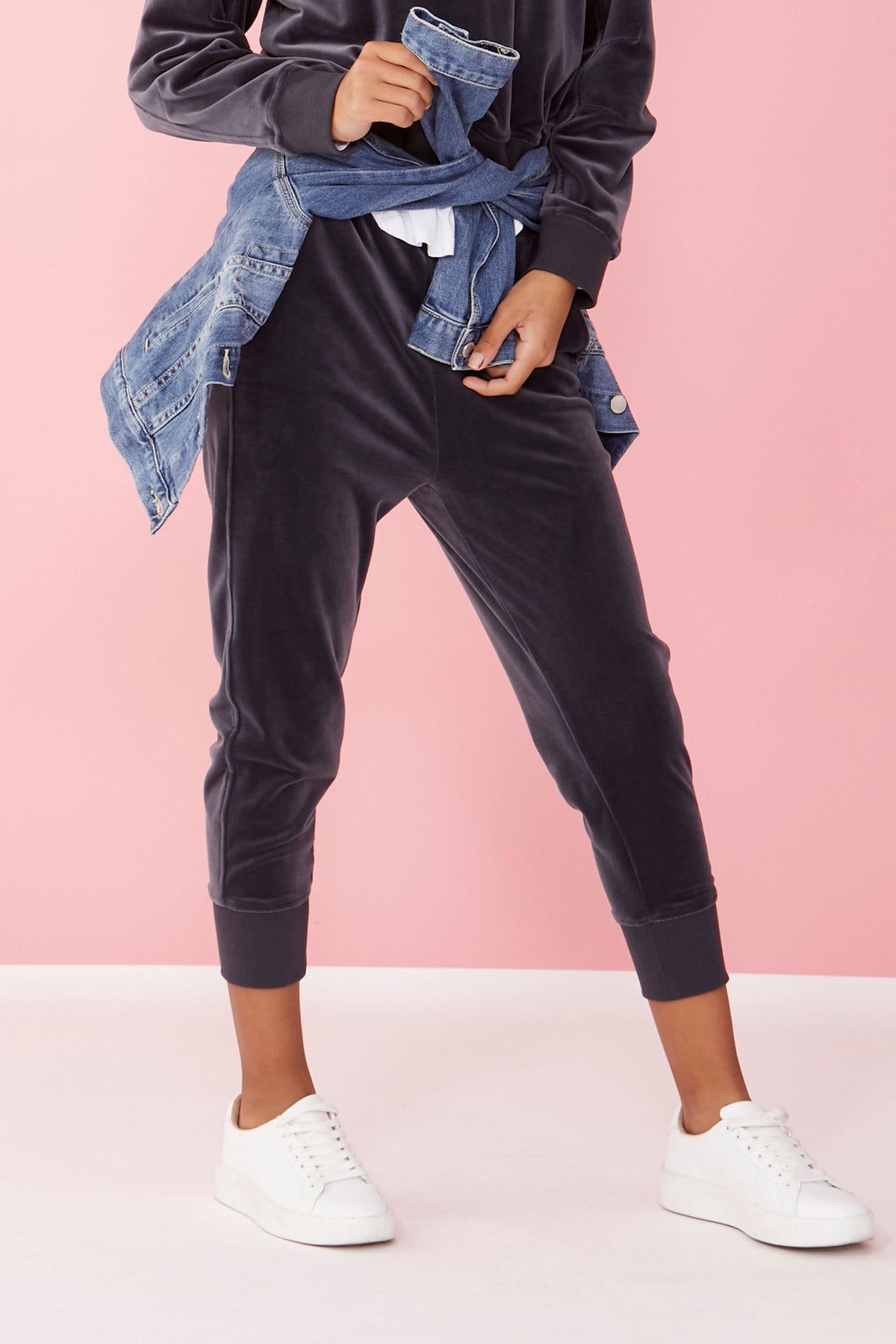 [TEST] Girls Velour Trackpant