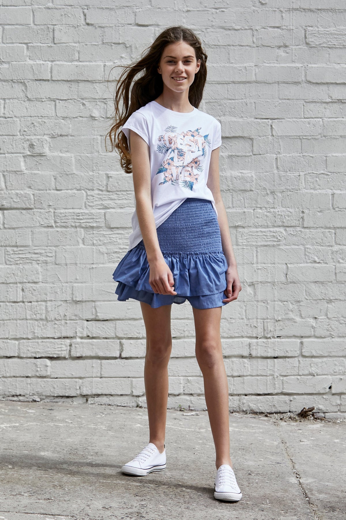 [TEST] Kids C'est La Vie Flower Tee