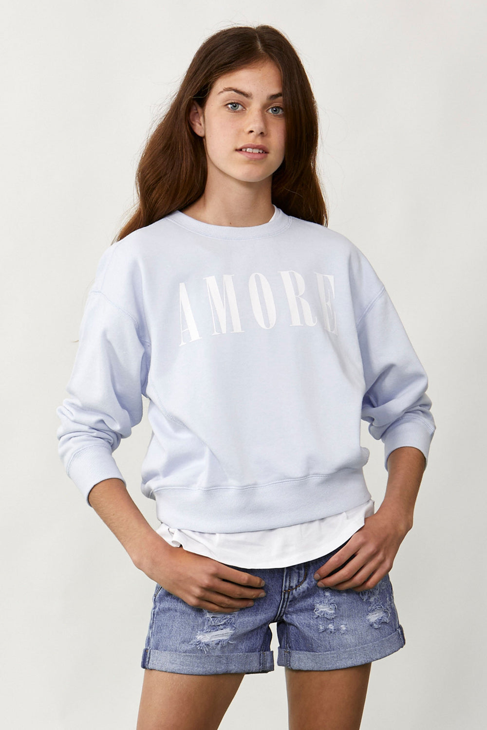 [TEST] Girls Amore Cropped Crew
