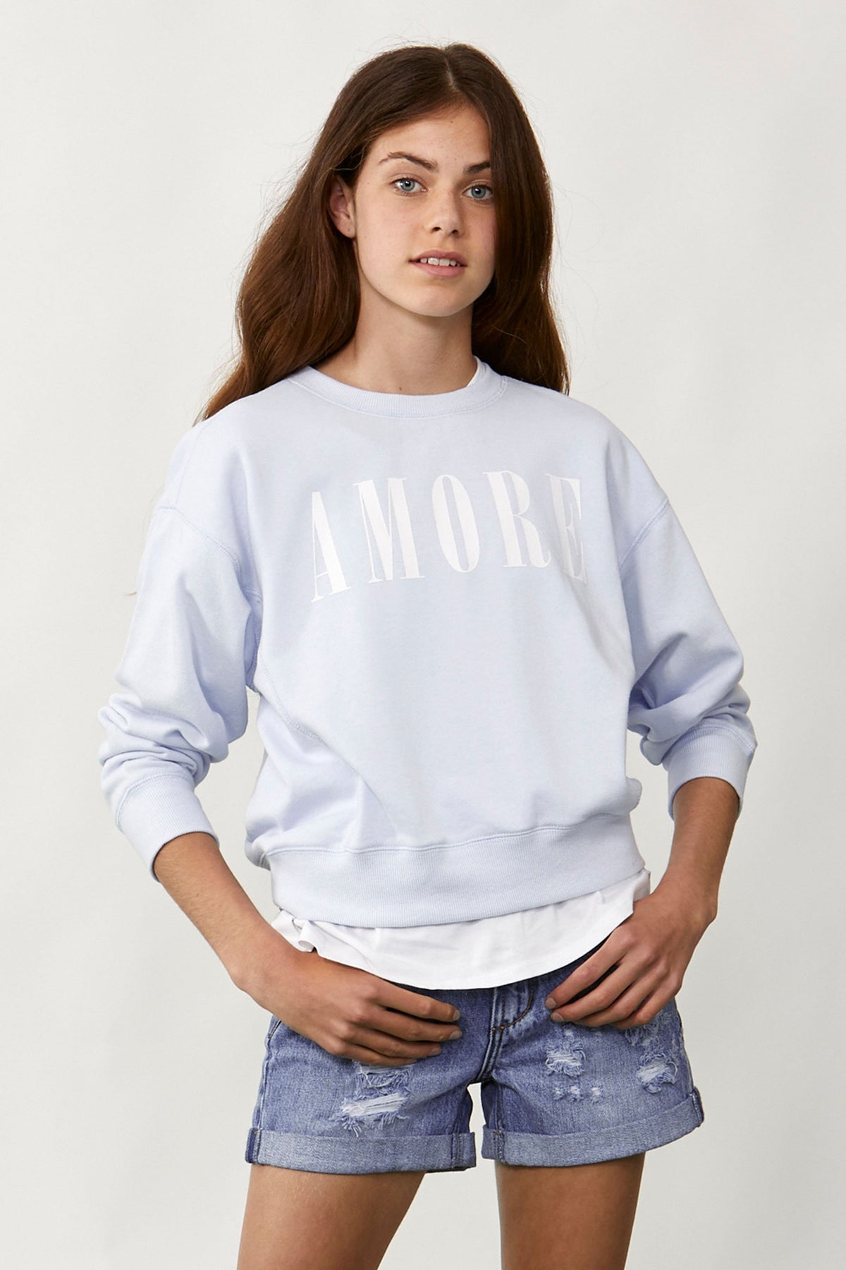 [TEST] Girls Amore Cropped Crew
