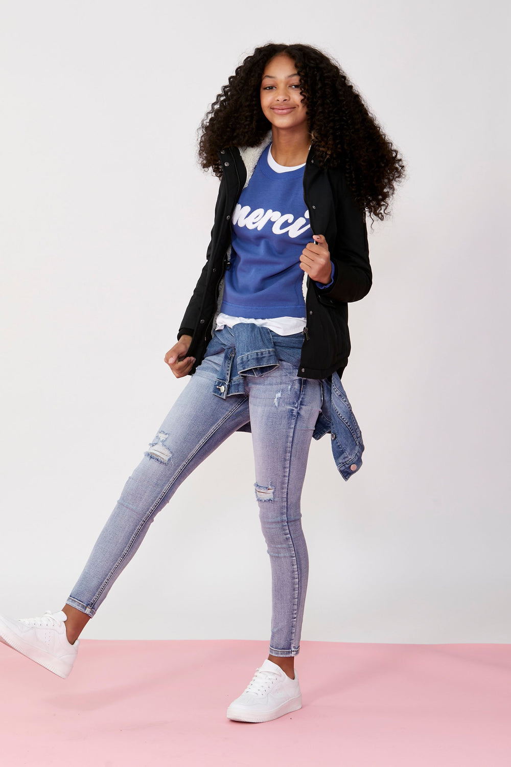 [TEST] Girls Merci Cropped Crew