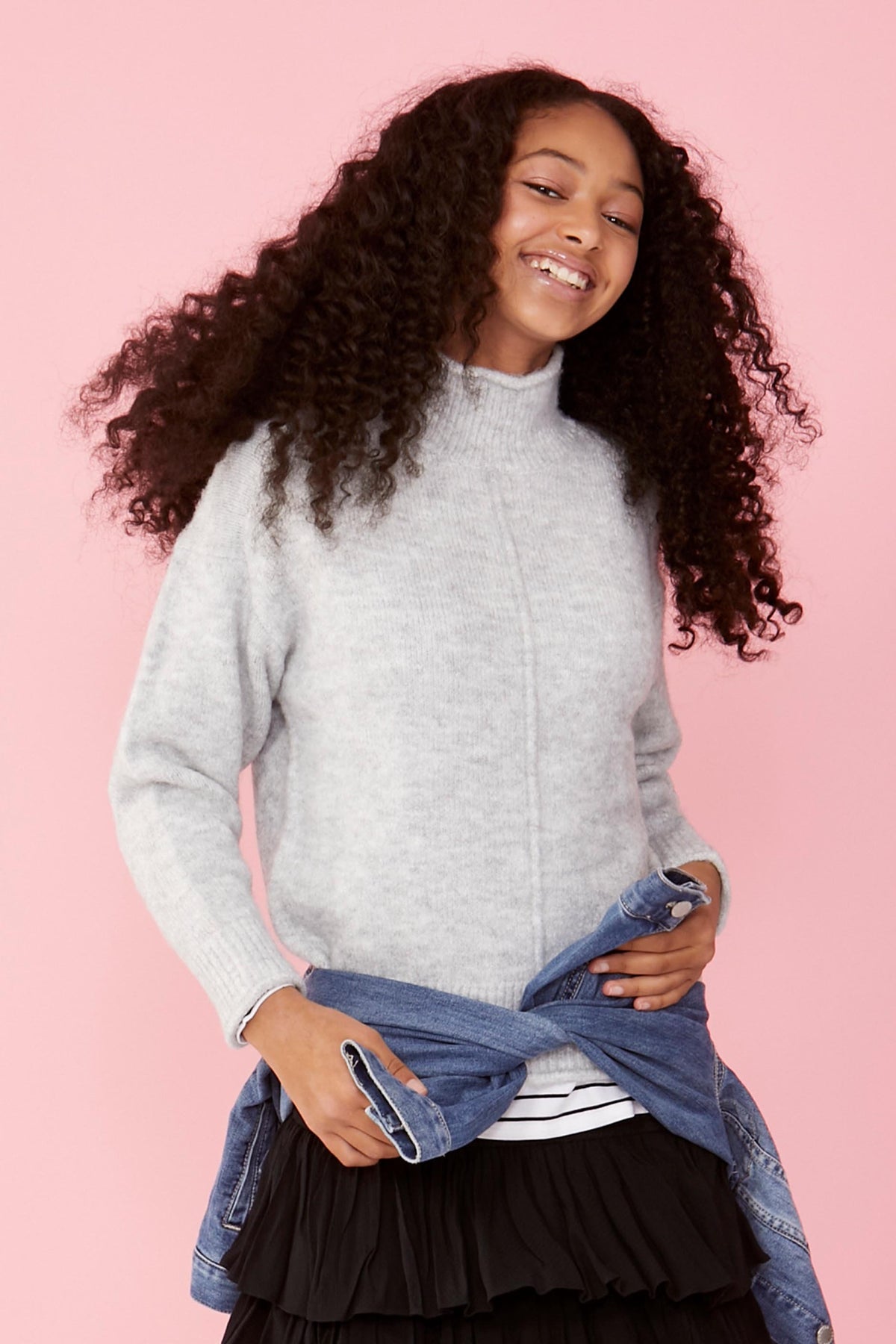 [TEST] Girls Michaela Oversized Knit