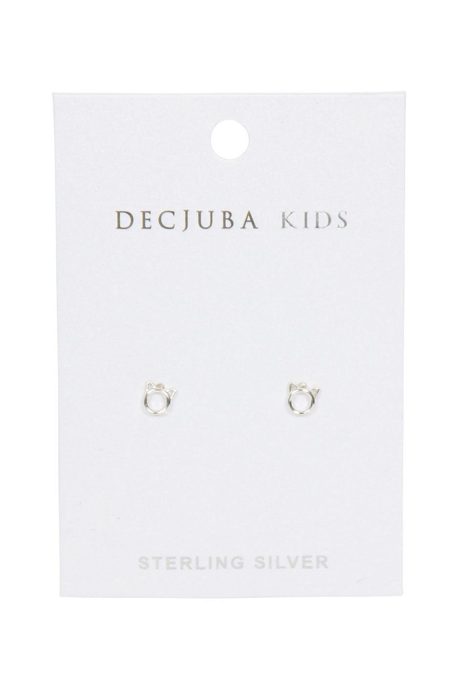 [TEST] Kids Open Circle Cat Earrings