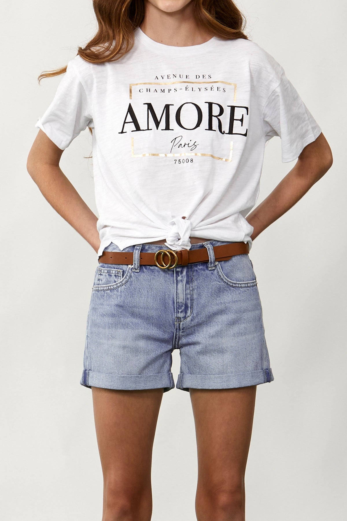 [TEST] Girls Thin Double Circle Belt