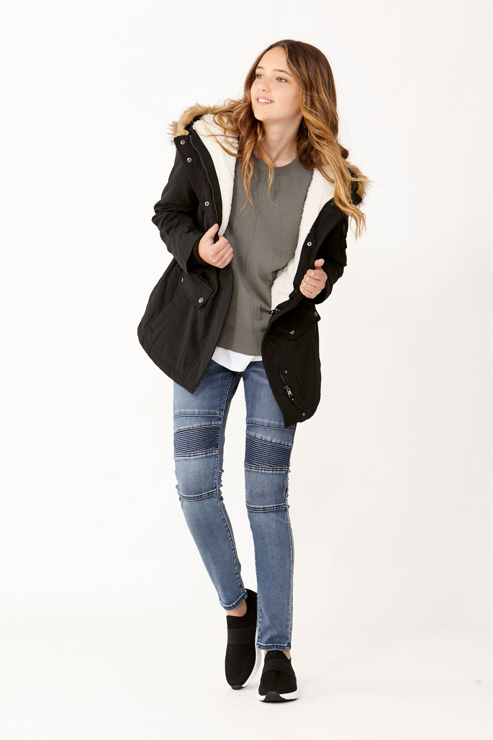 [TEST] Kids Dekota Faux Parka