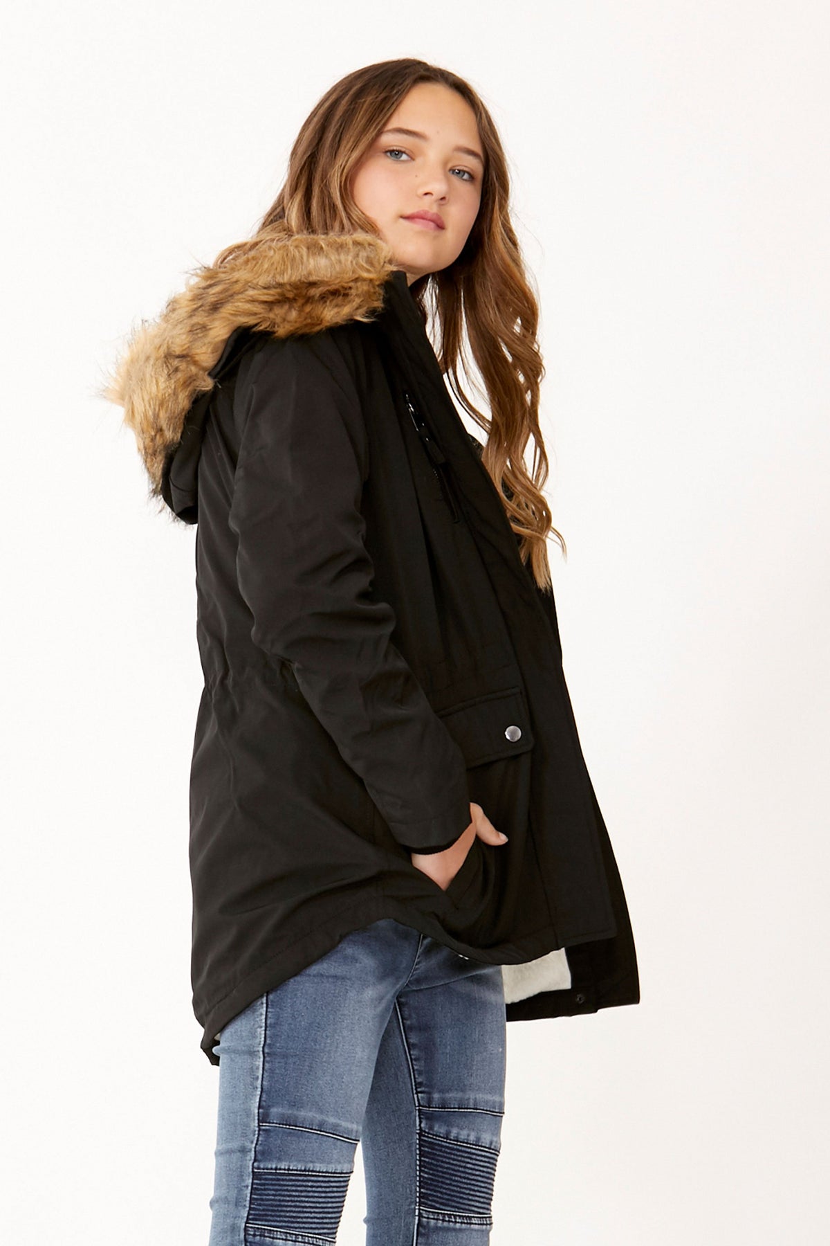 [TEST] Kids Dekota Faux Parka