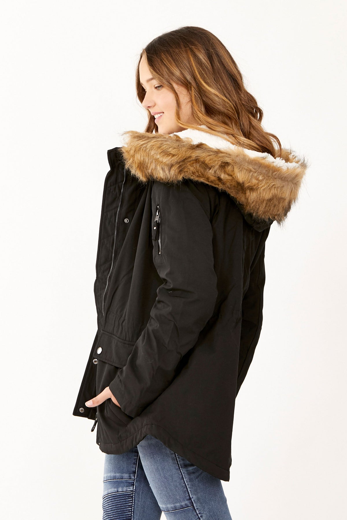 [TEST] Kids Dekota Faux Parka