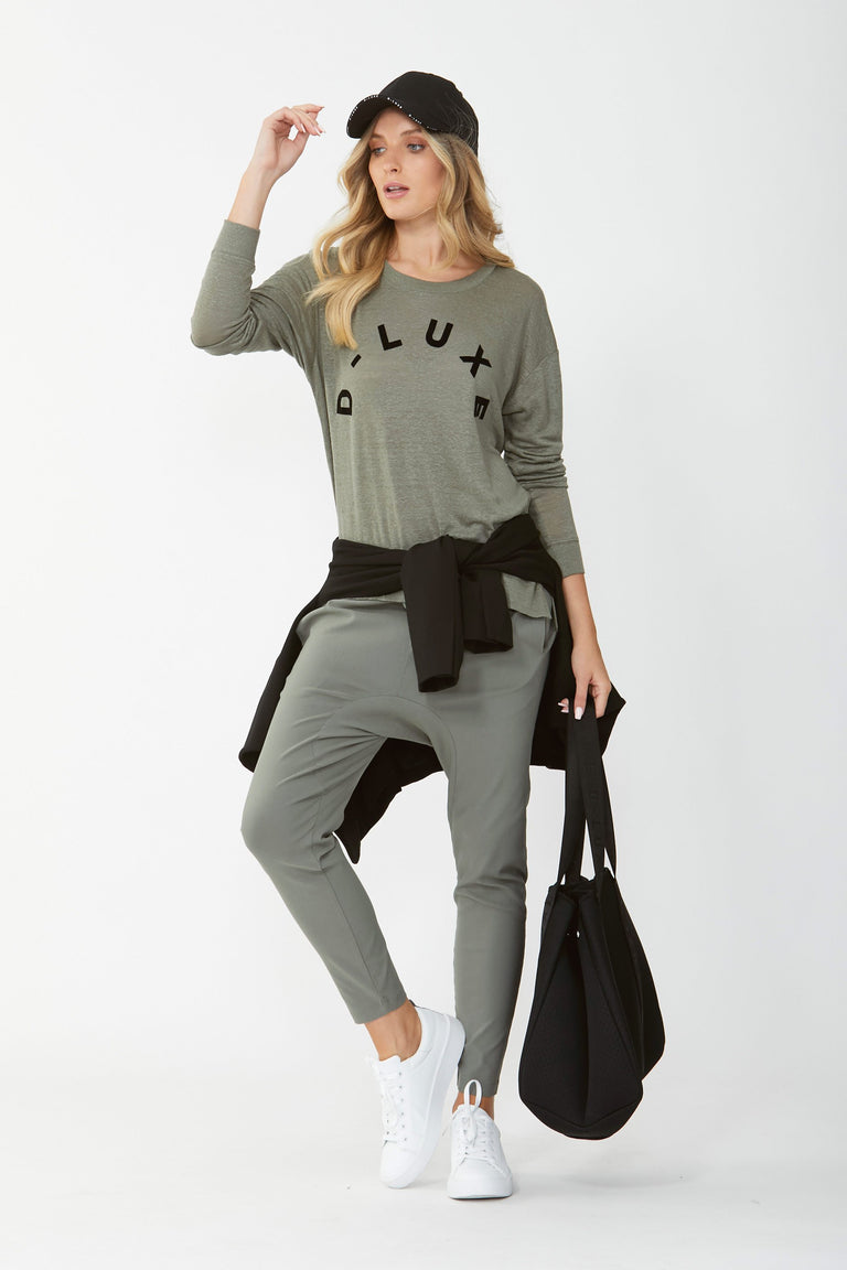 [TEST] D-Luxe Twill Drop Crotch Pant