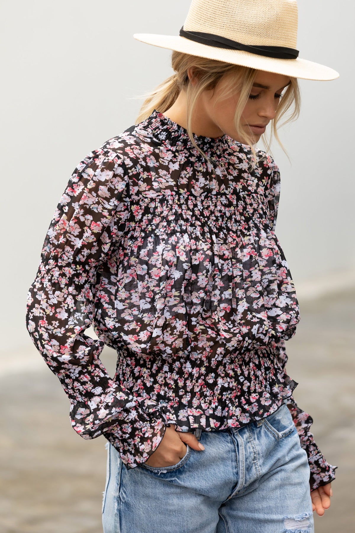 [TEST] Natalia High Neck Top