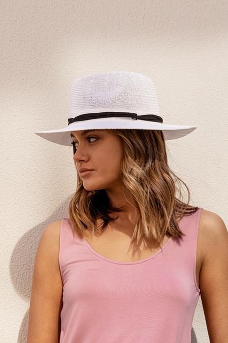 [TEST] Tropez Woven Fedora